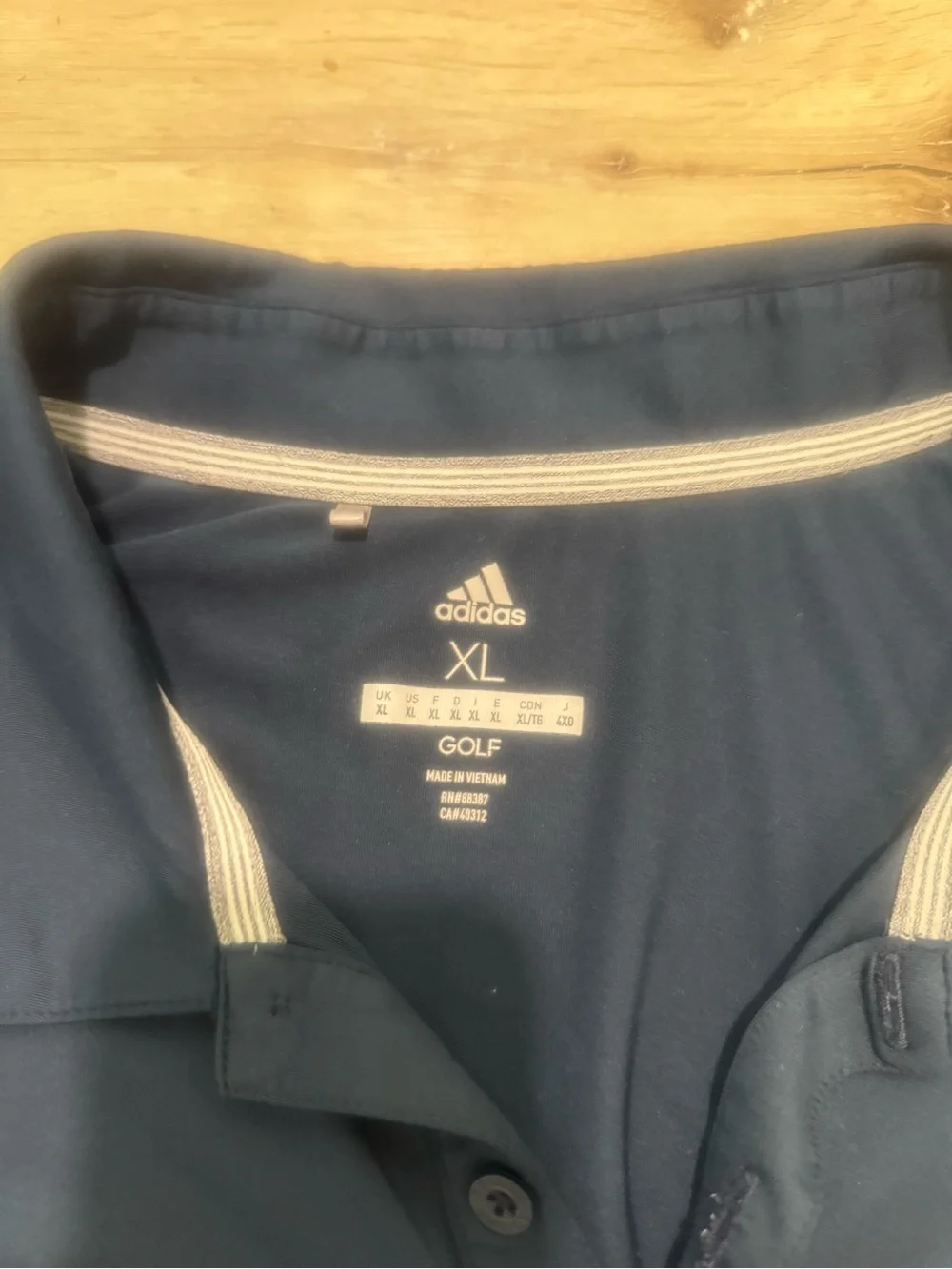 Adidas Men’s Navy Golf Polo Shirt